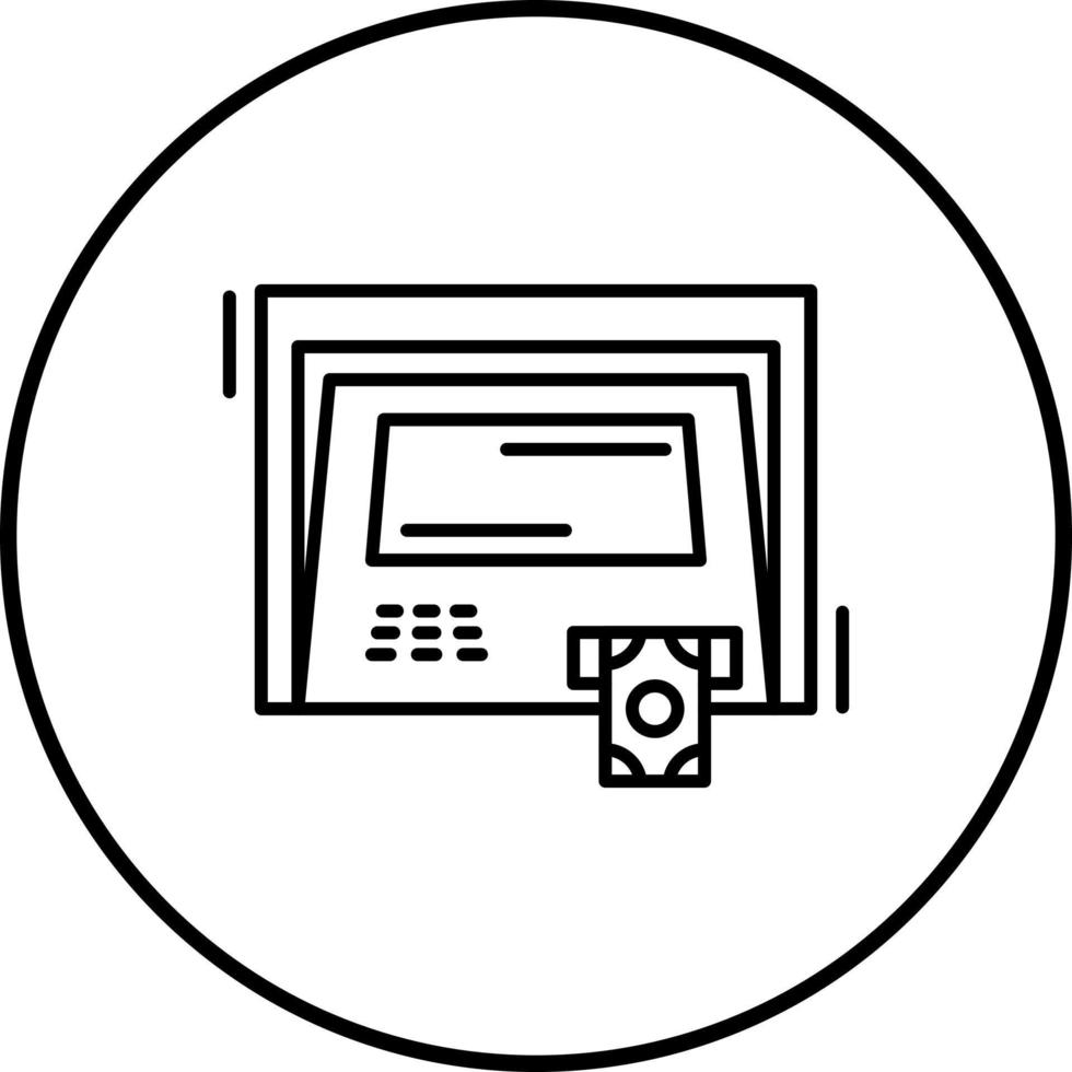 ATM Vector Icon