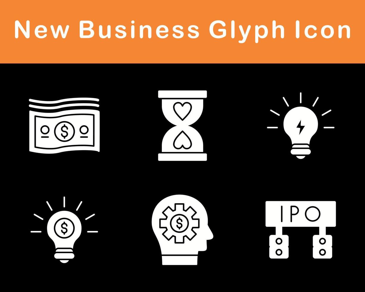 New Business Vector Icon Set