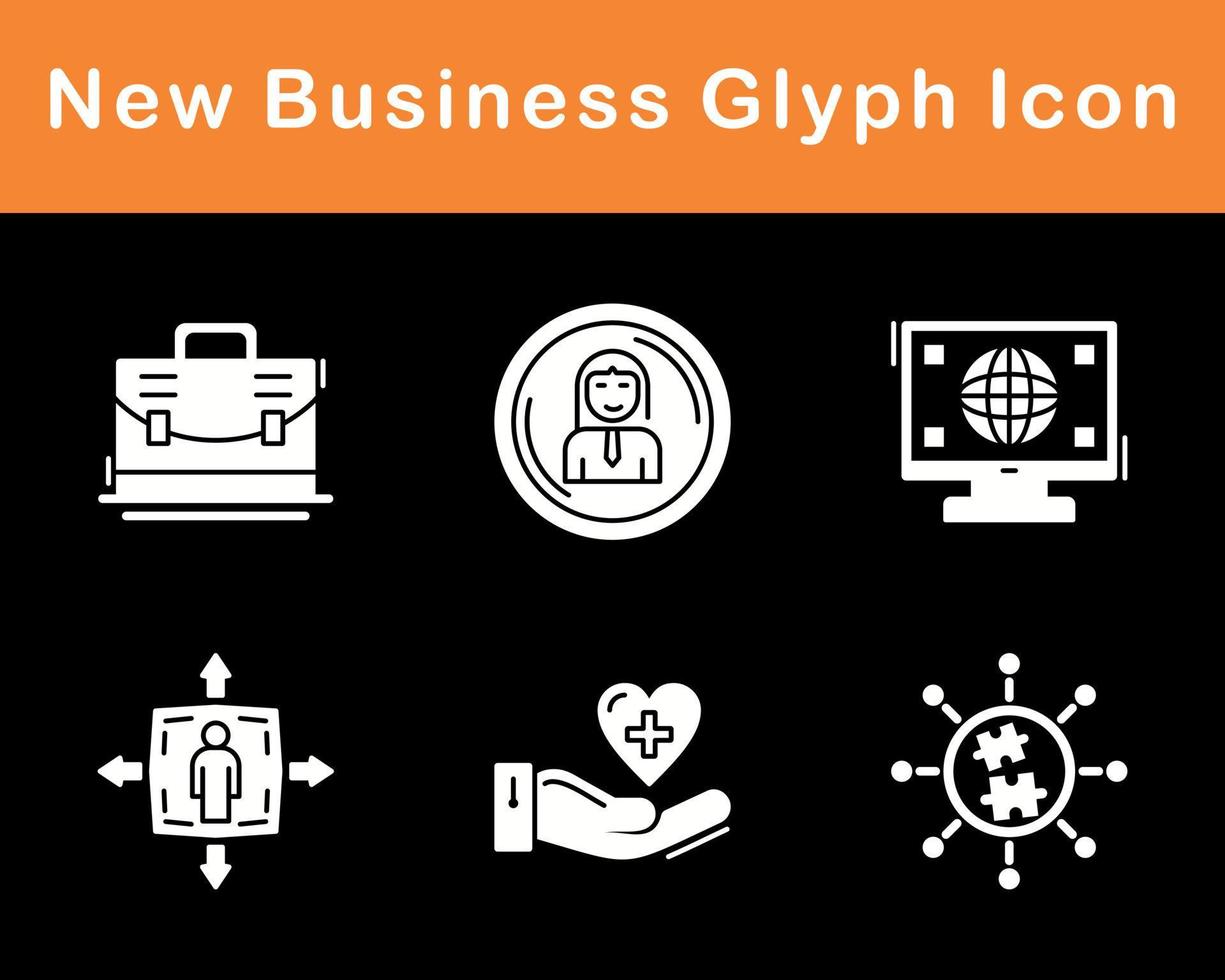 New Business Vector Icon Set