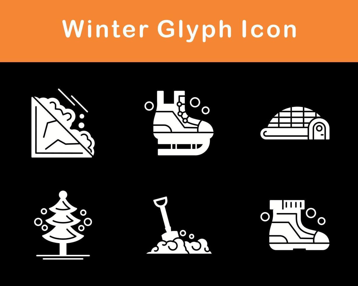 Winter Vector Icon Set