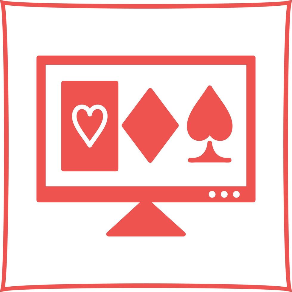 Online Gambling Vector Icon