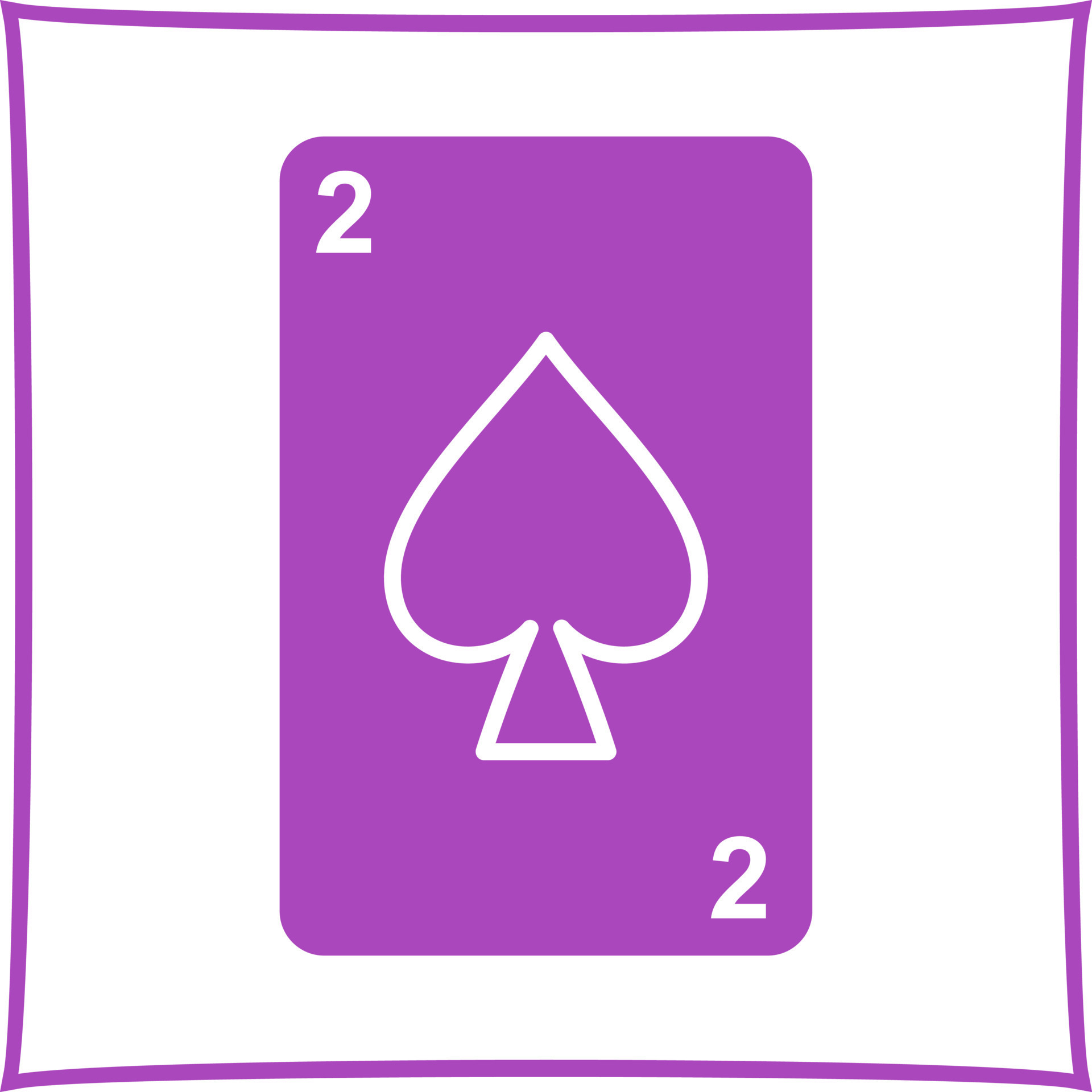 Spades Card Vector Icon 20690350 Vector Art at Vecteezy