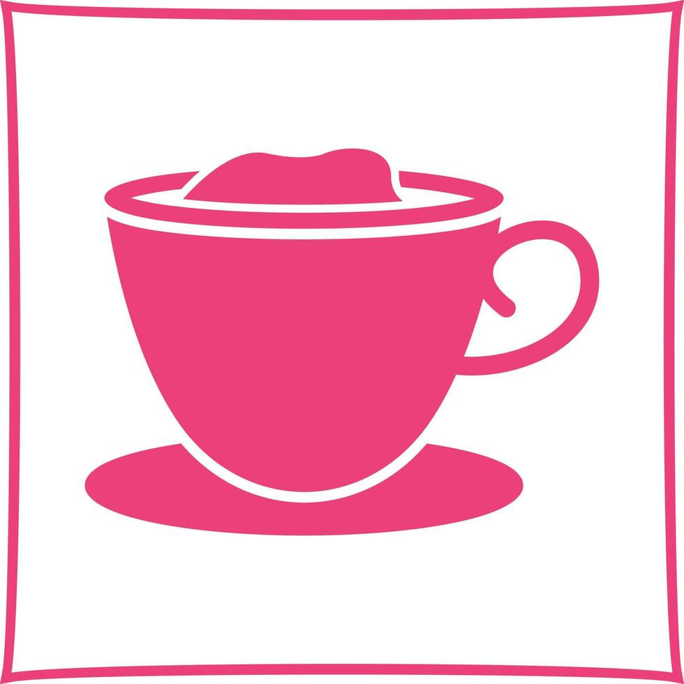 Creamy Coffee Vector Icon