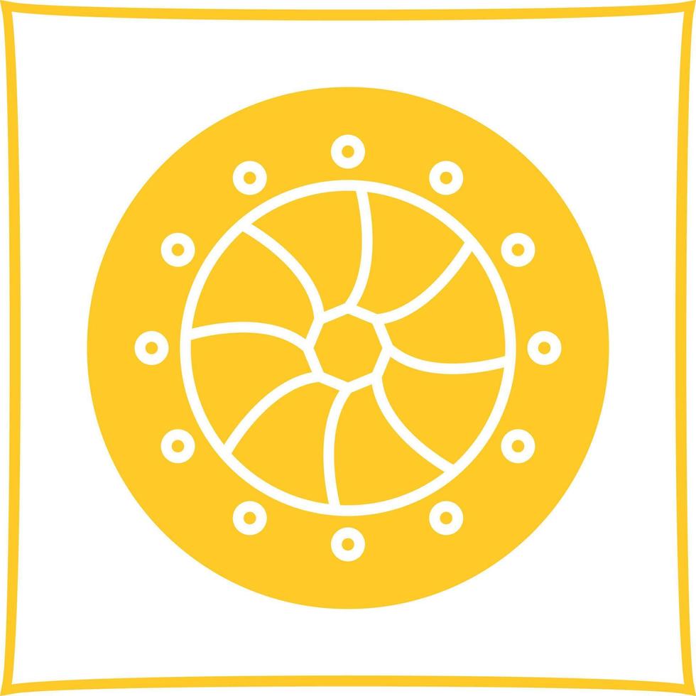 Unique Optical Diaphram Vector Icon