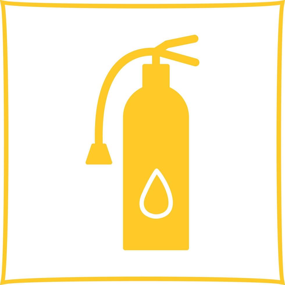 Unique Fire Extinguisher Vector Icon