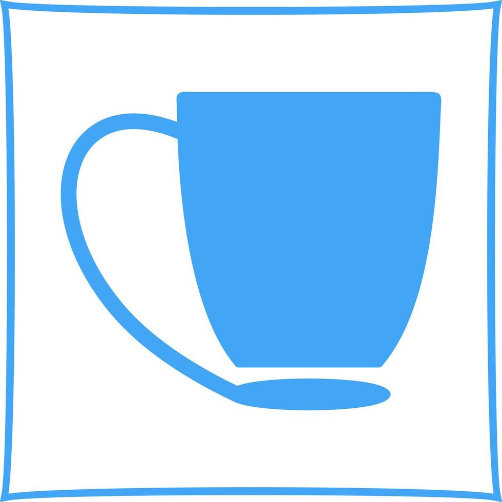 icono de vector de taza de café