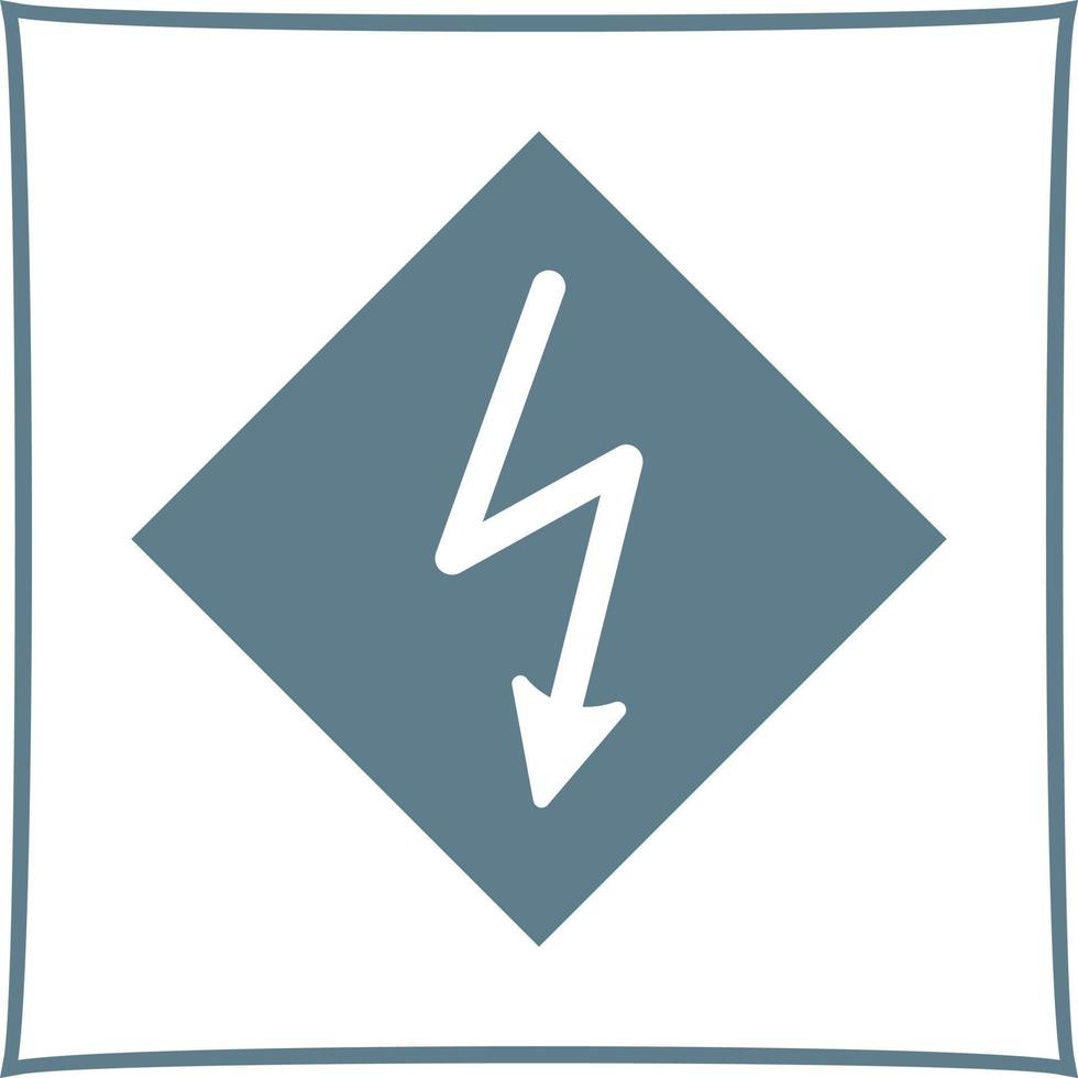 High Voltage Vector Icon