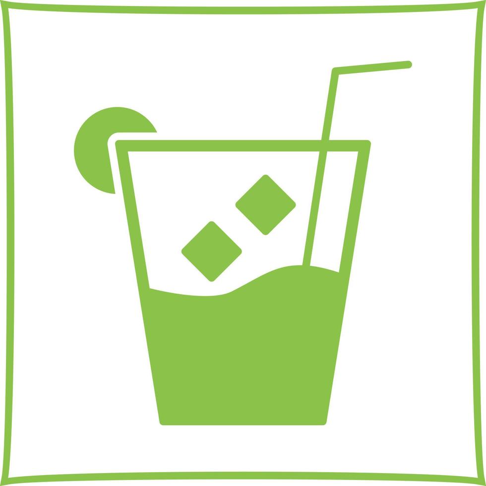 Unique Whiskey Sour Vector Icon