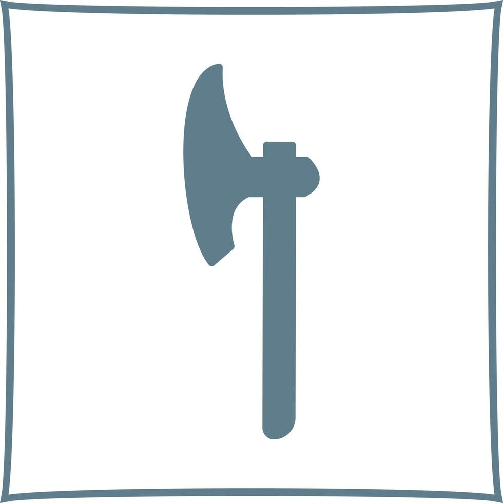 Unique Axe Vector Icon