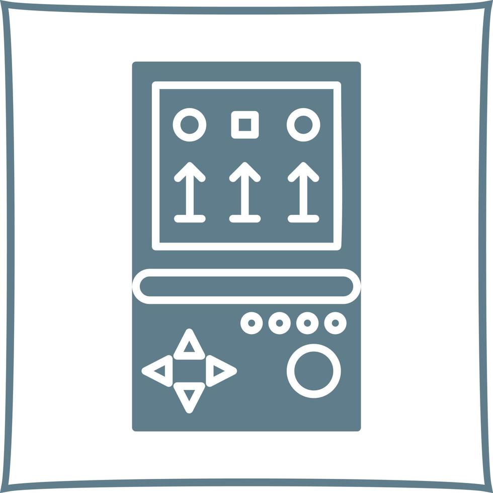 Unique Brick Game Vector Icon