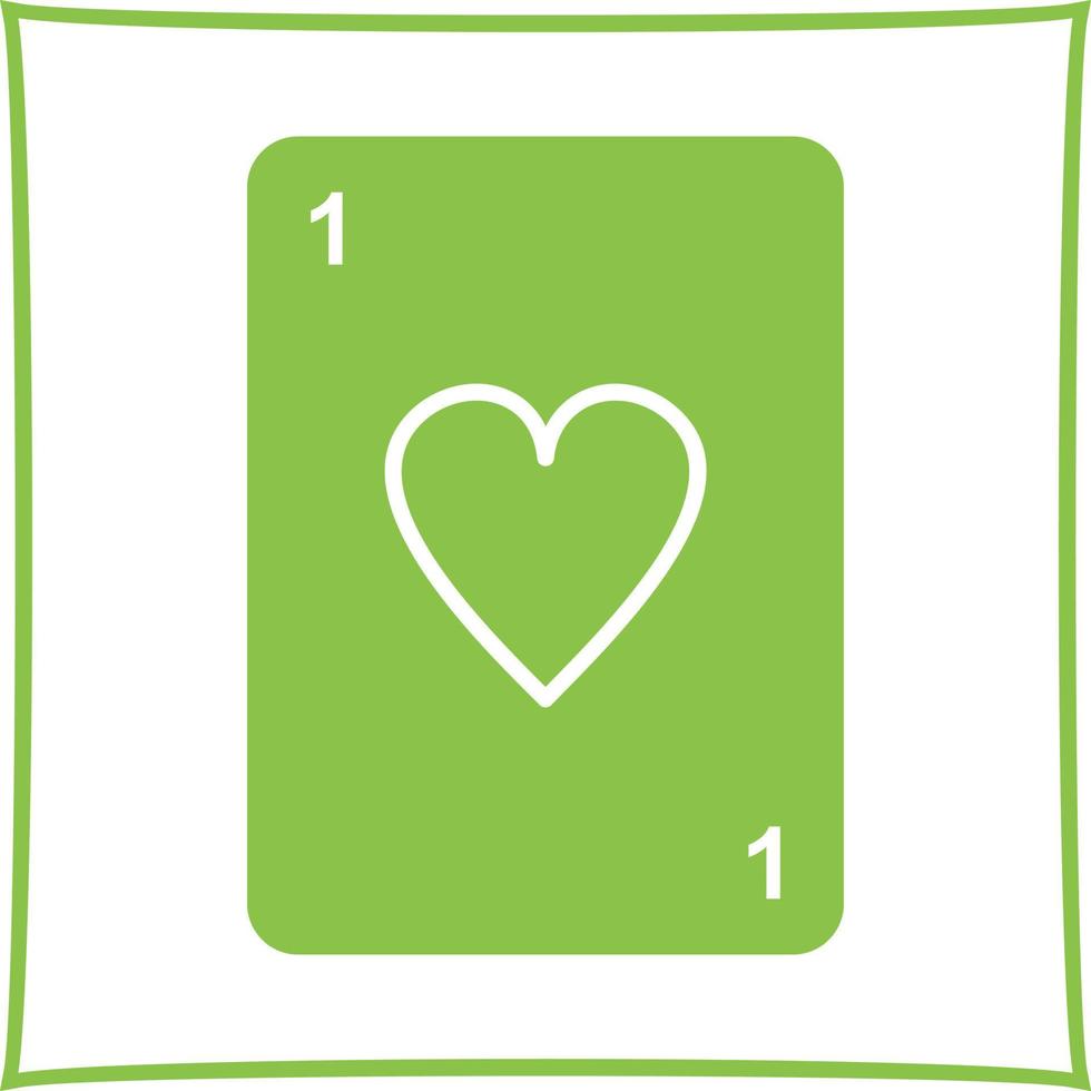 Unique Card Vector Icon