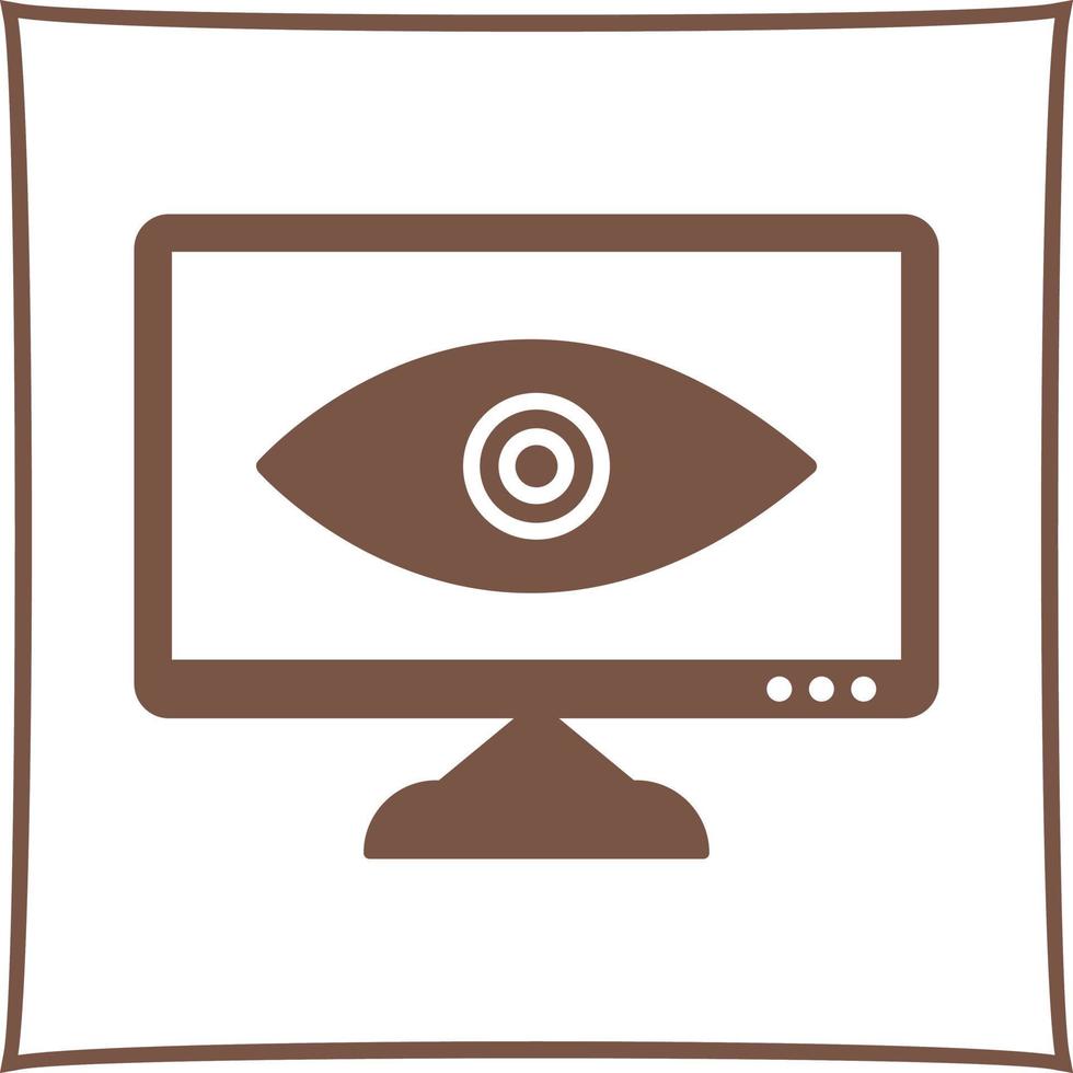 Unique Web Visibility Vector Icon