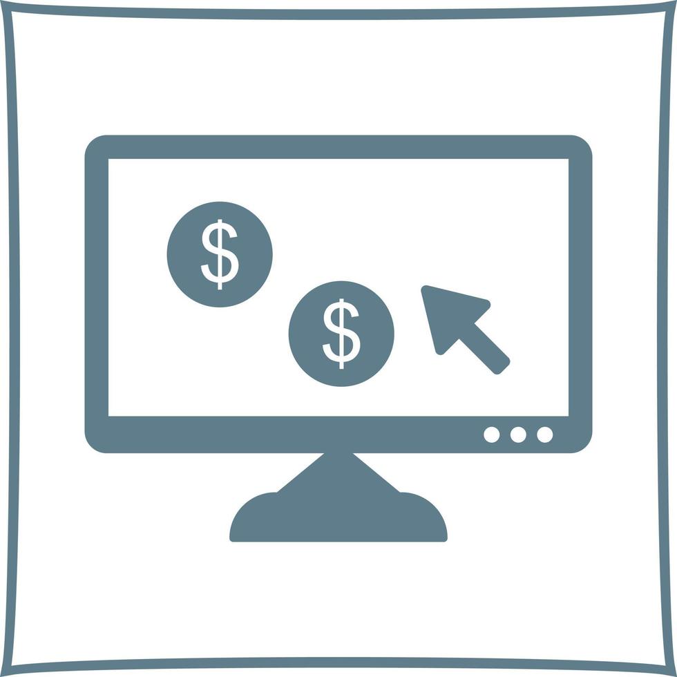 Unique Pay Per Click Vector Icon