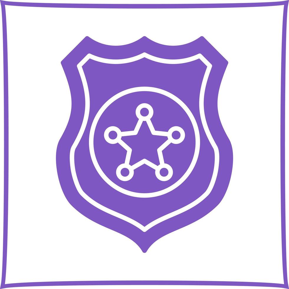 Police shield Vector Icon