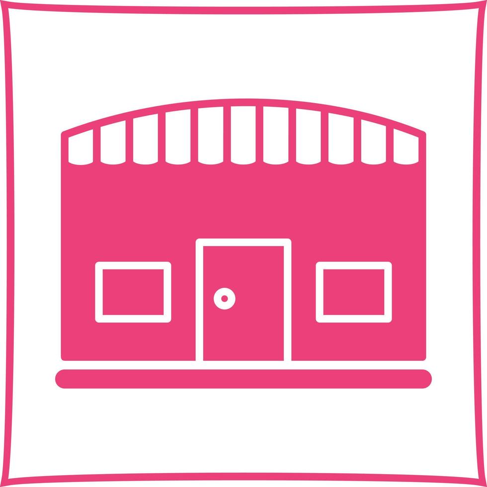 Unique Store Vector Icon