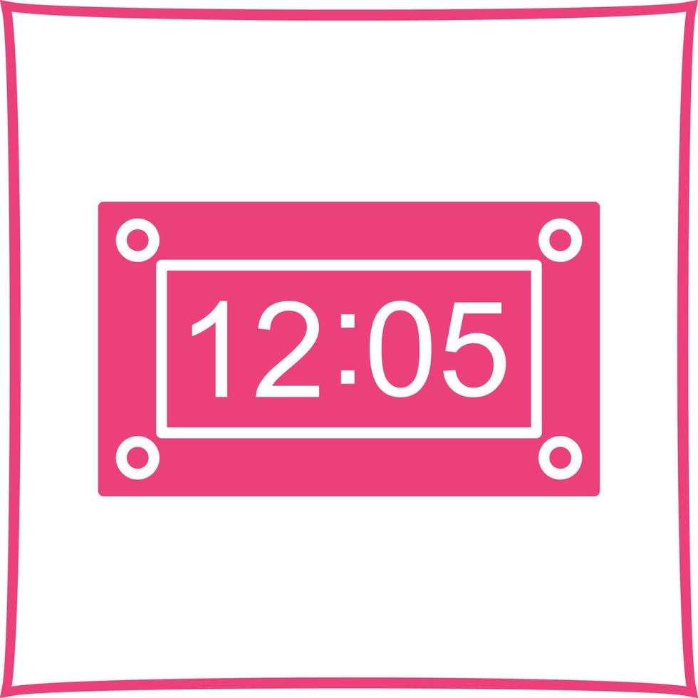 Unique Timer Vector Icon
