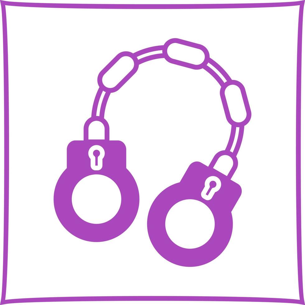 Handcuff Vector Icon