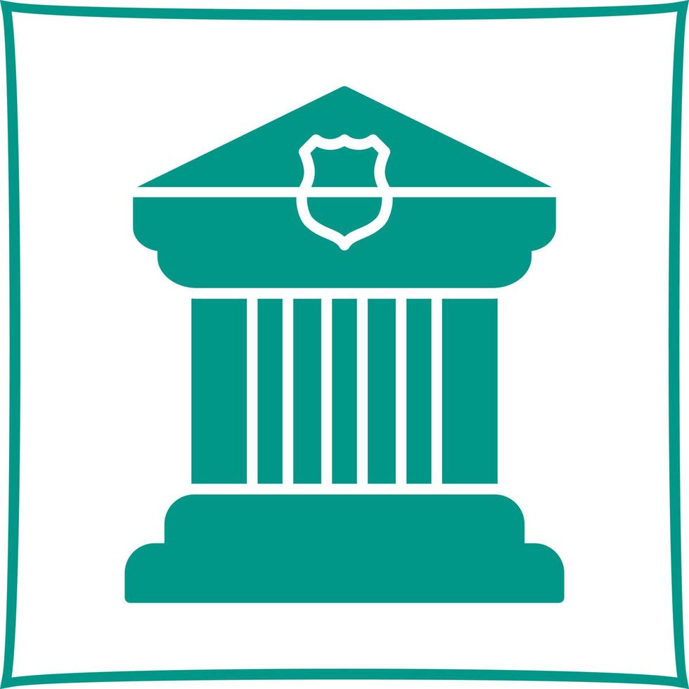 Courthouse Vector Icon