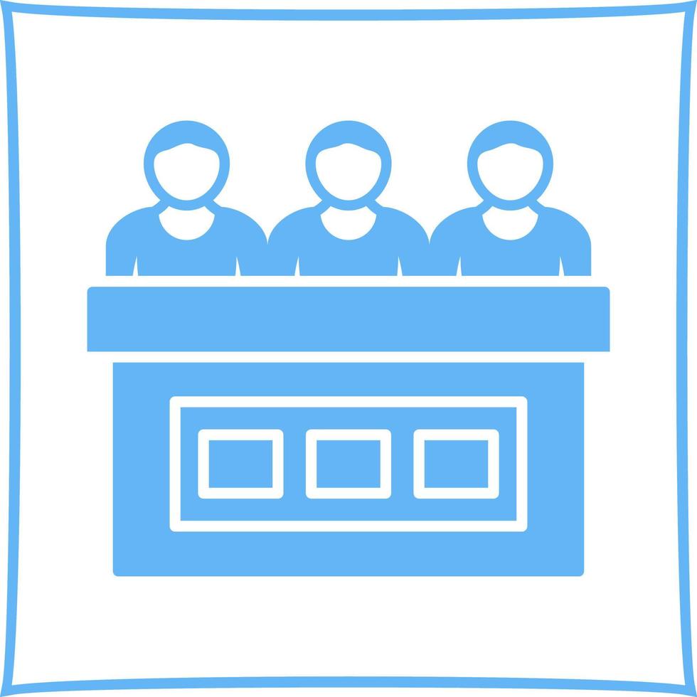 Jury Vector Icon