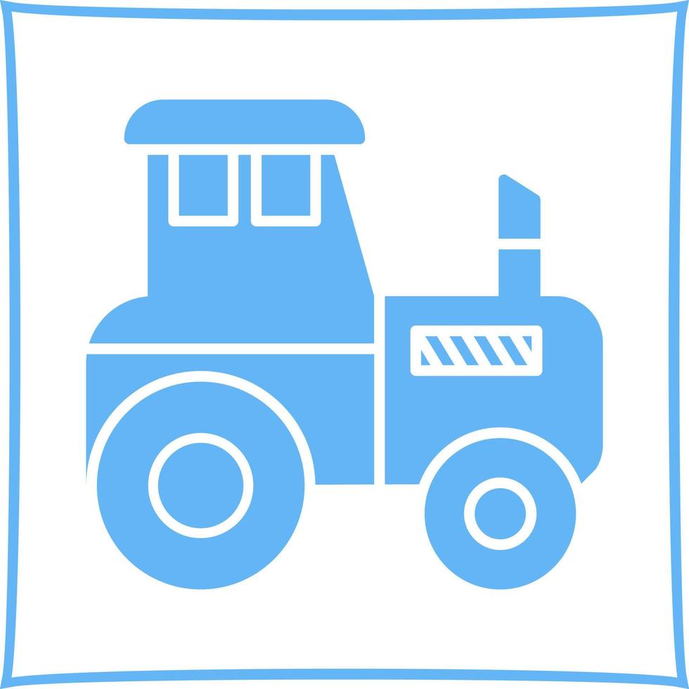 icono de vector de tractor