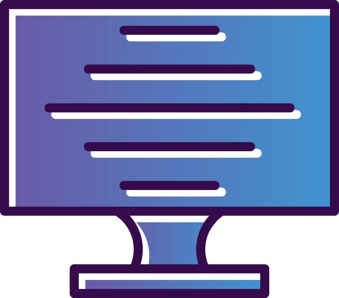 Vertical Rhythm Vector Icon Design