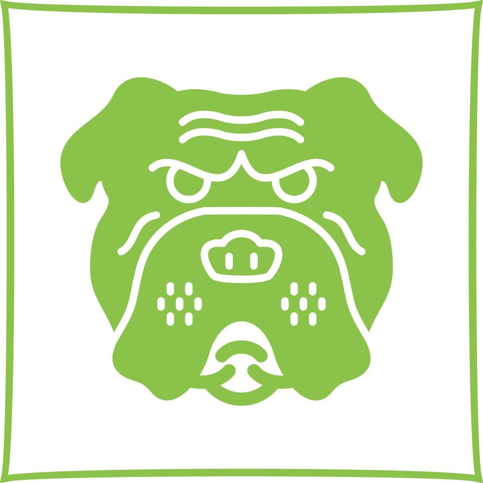 Bulldog Vector Icon