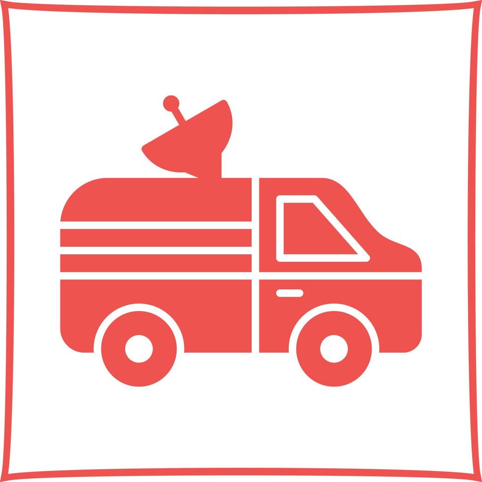 News Van Vector Icon