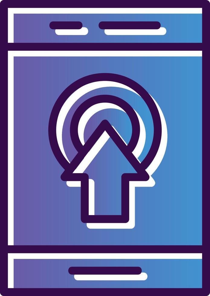 Interaction Design Vector Icon Design