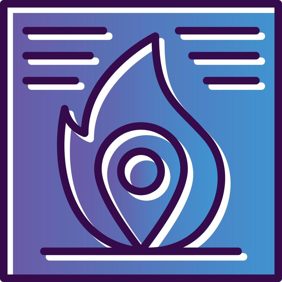 Heat Maps Vector Icon Design