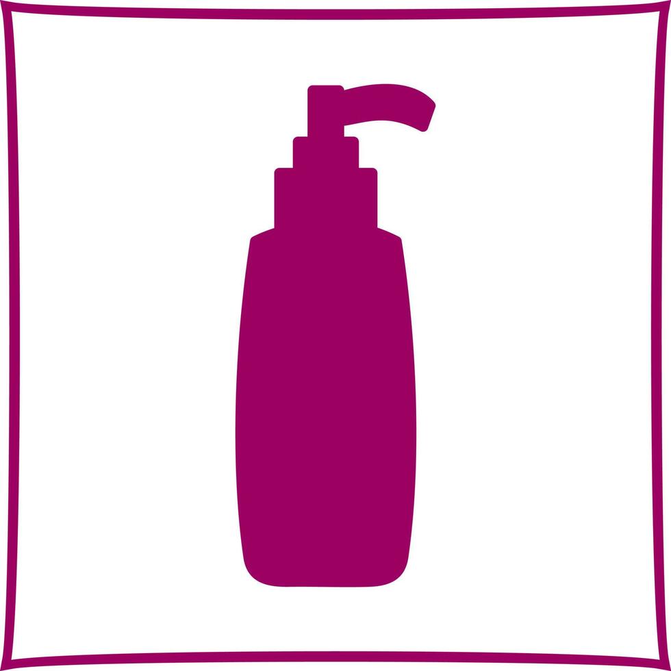 icono de vector de producto cosmético