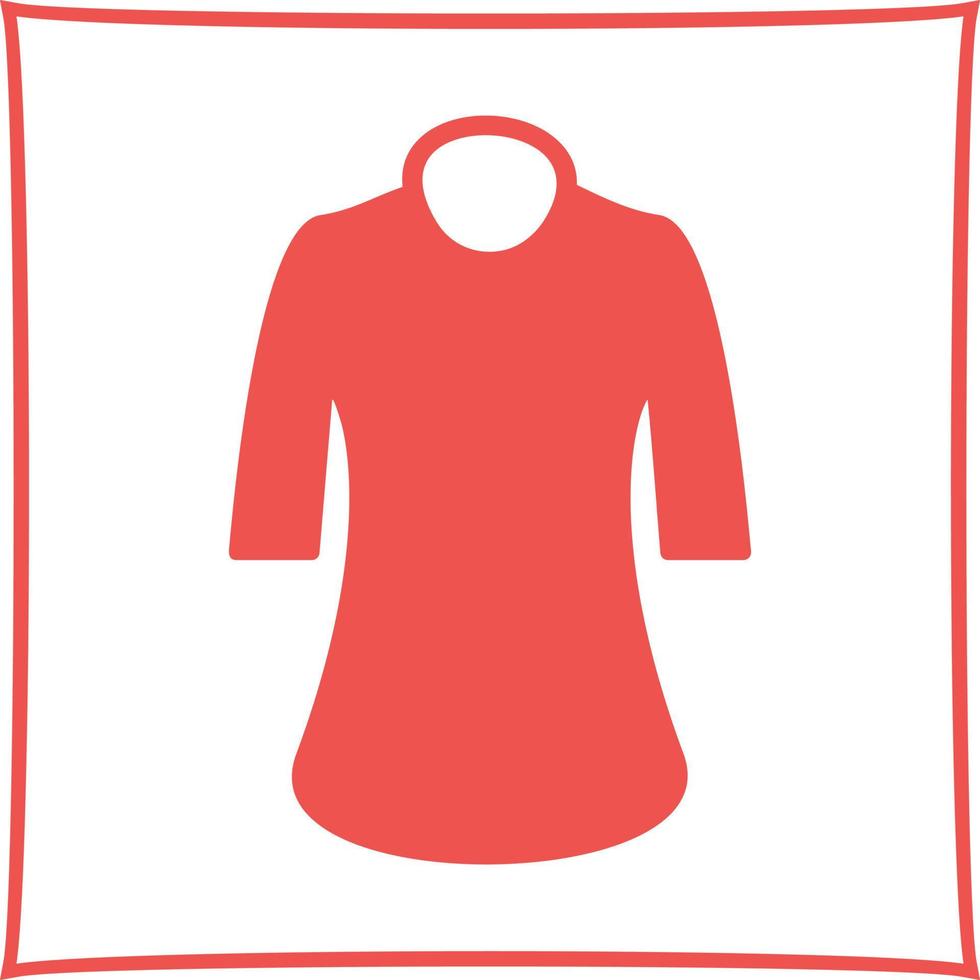 Ladies Shirt Vector Icon