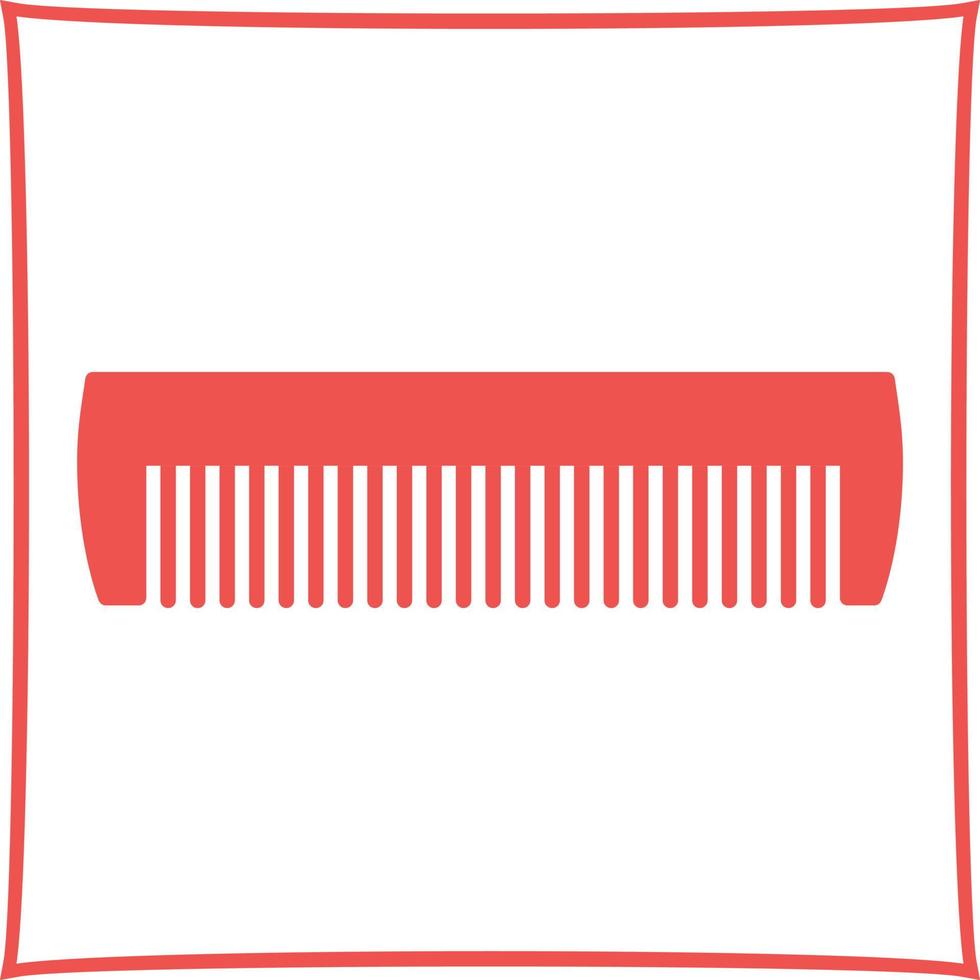 Comb Vector Icon
