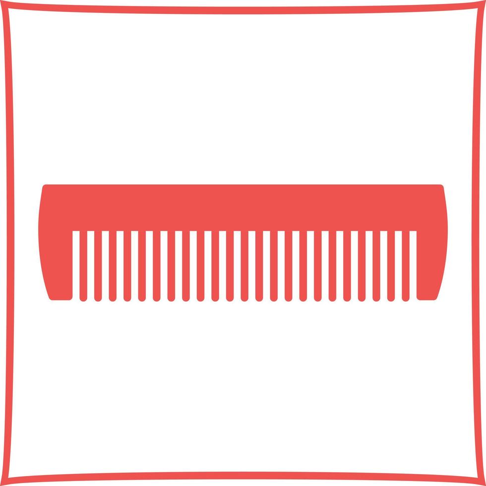 Comb Vector Icon