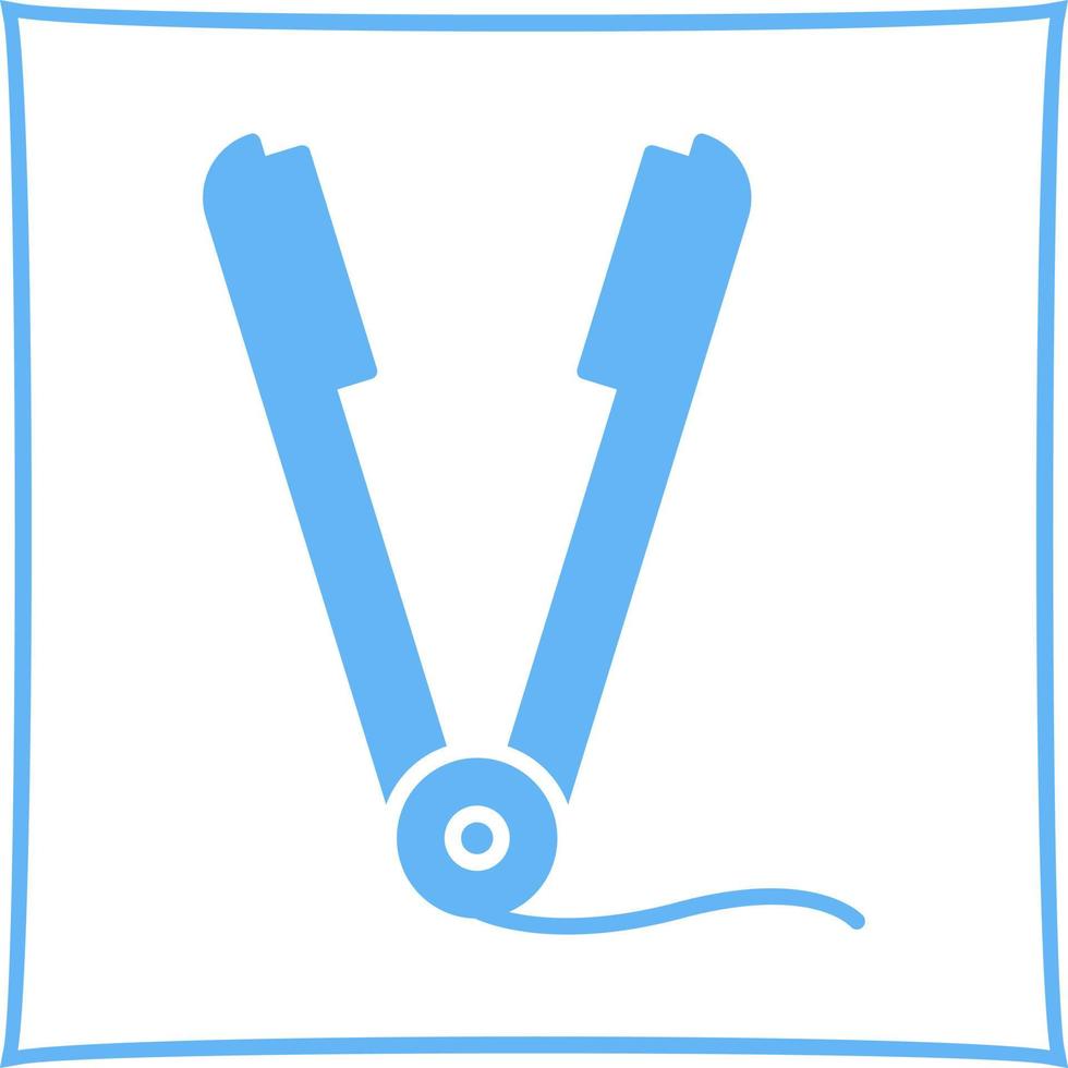 Straightener Vector Icon