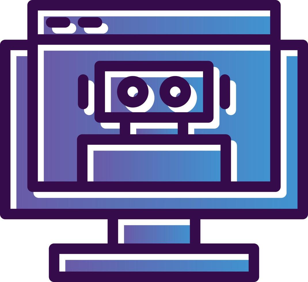 Bot Vector Icon Design