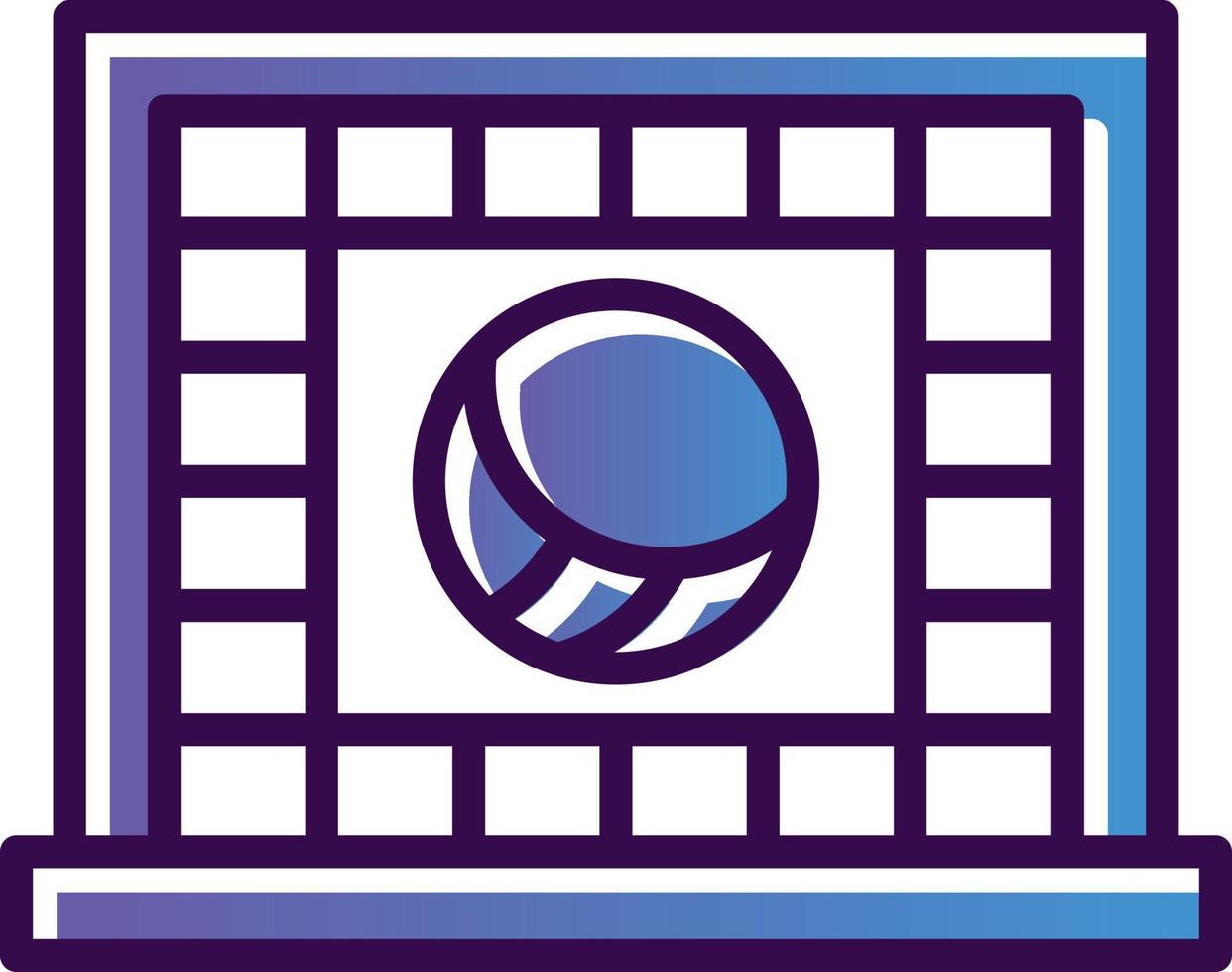 Beach Soccer Vector Icon Design