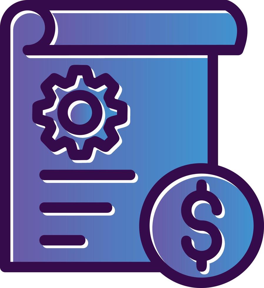 Budget Vector Icon Design