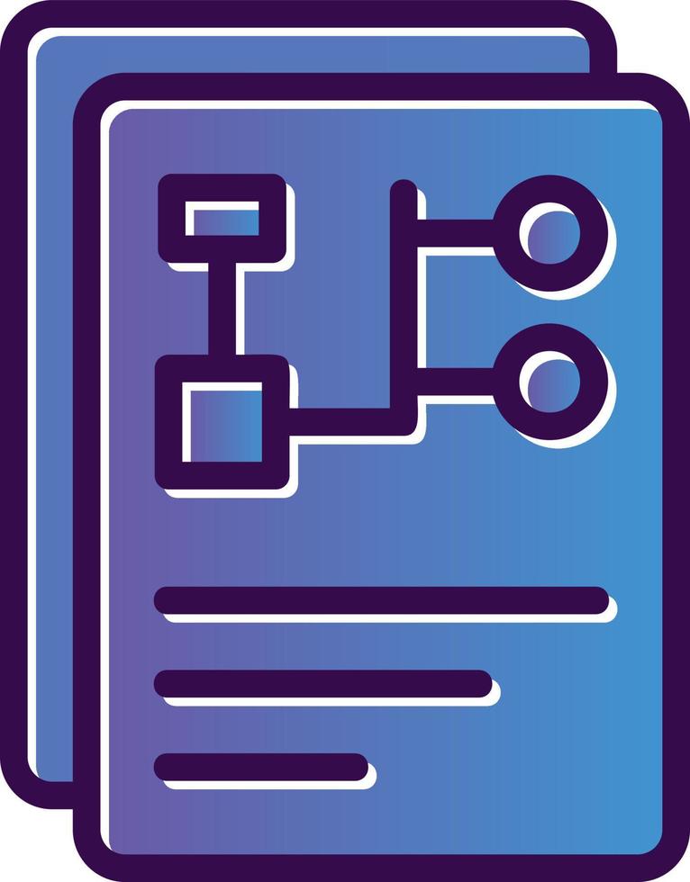 Workflow Vector Icon Design