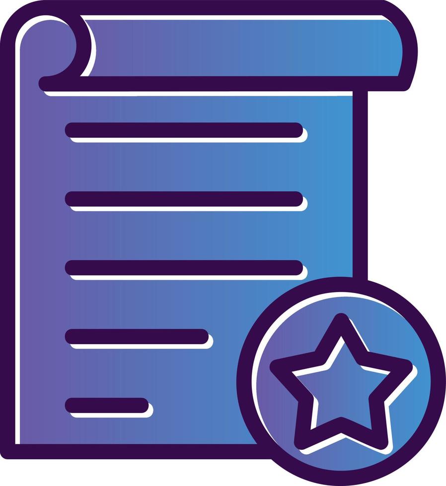 Assessment Vector Icon Design