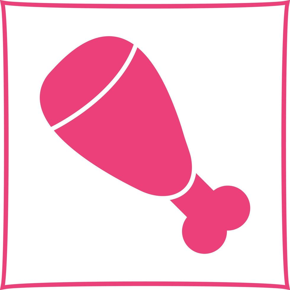 Cooked Ham Vector Icon