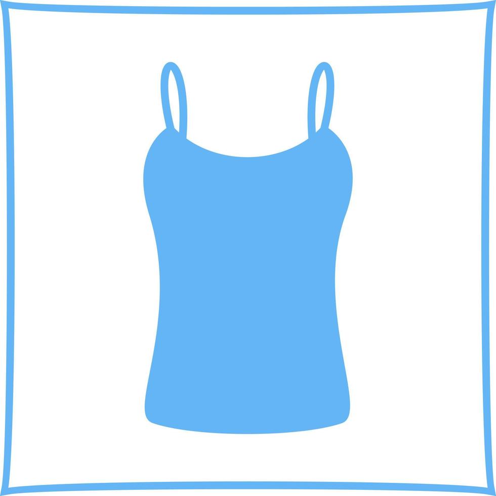 Ladies Vest Vector Icon