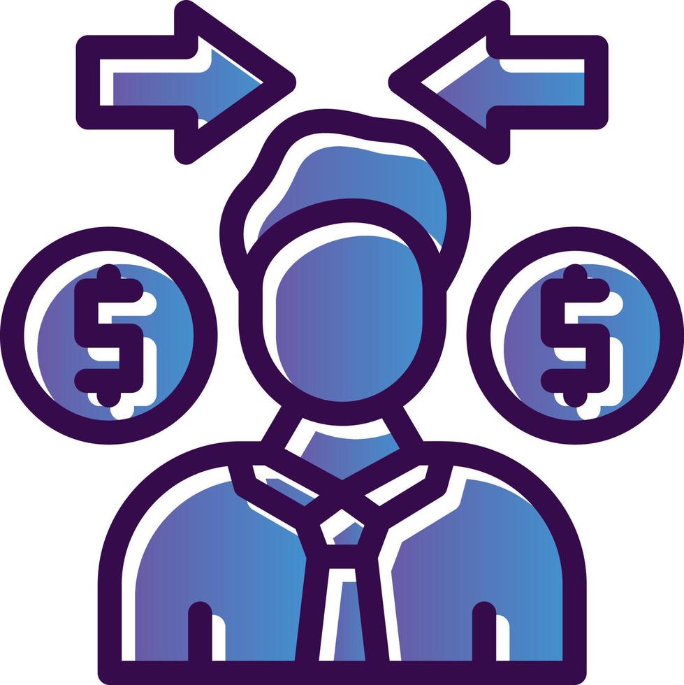 Broker Vector Icon Design