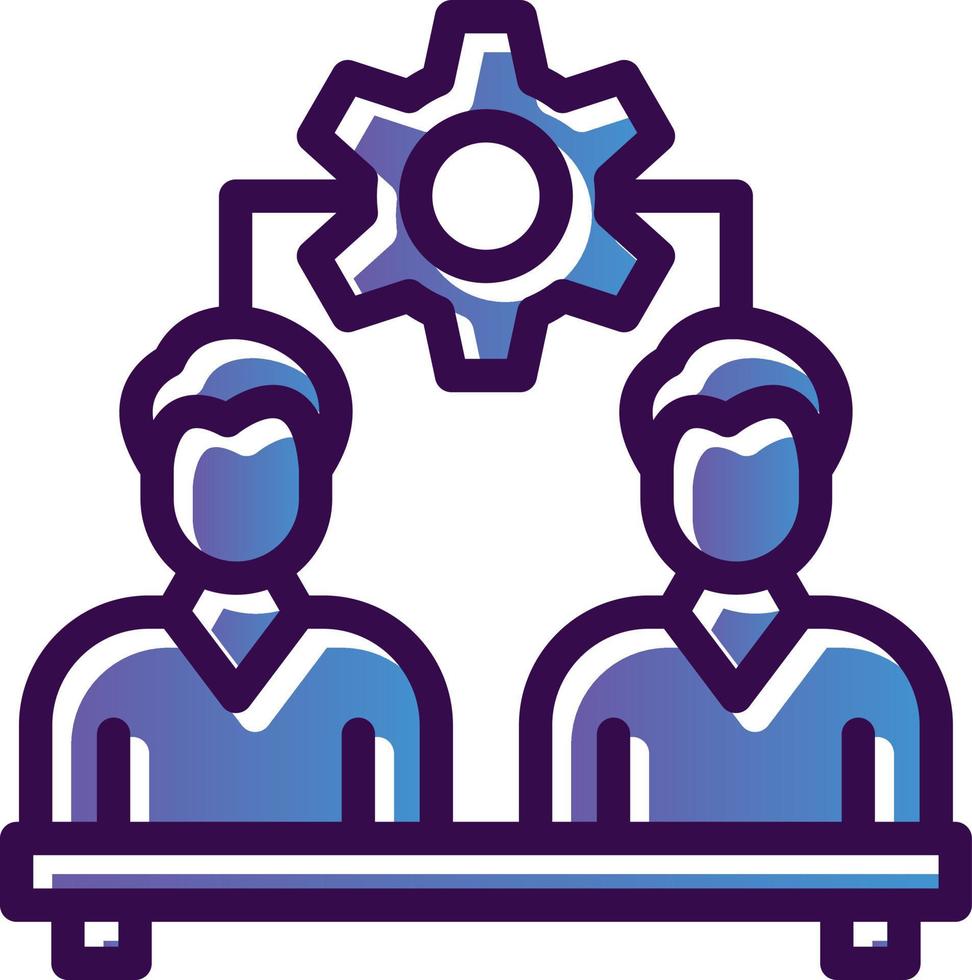 Cooperation Vector Icon Design