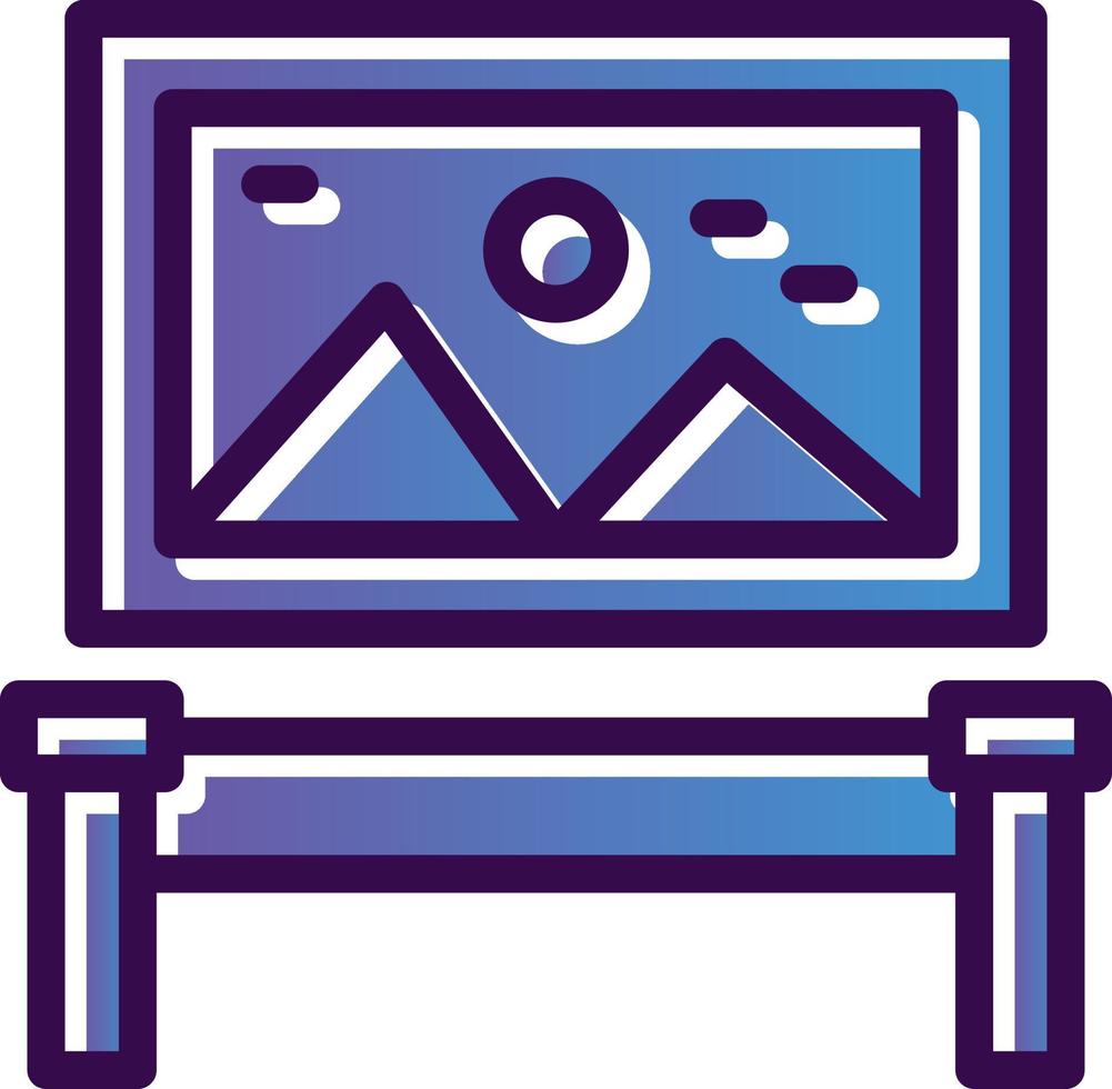 Exhibition Vector Icon Design
