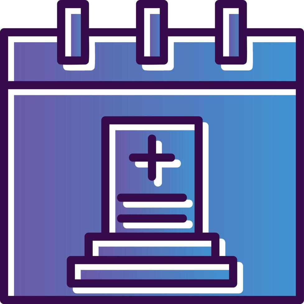 Bereavement Leave Vector Icon Design