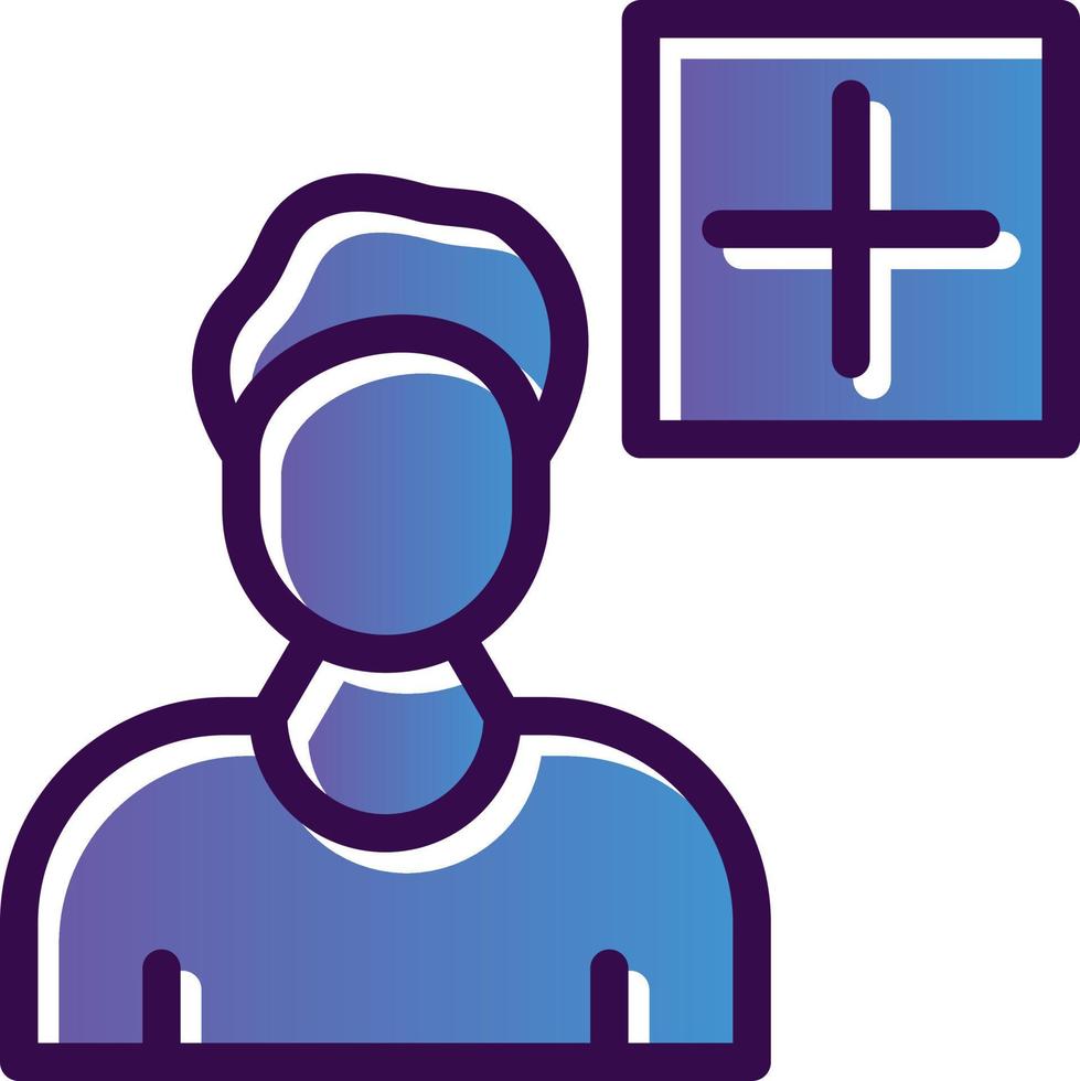 Add User Vector Icon Design