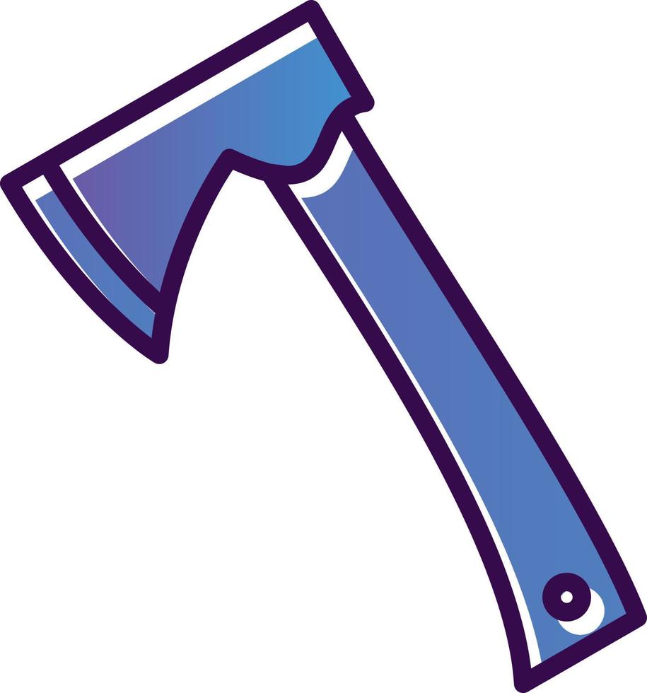 Hatchet Vector Icon Design