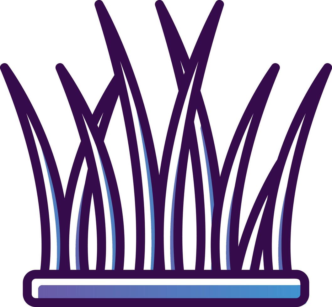 Grass Vector Icon Design