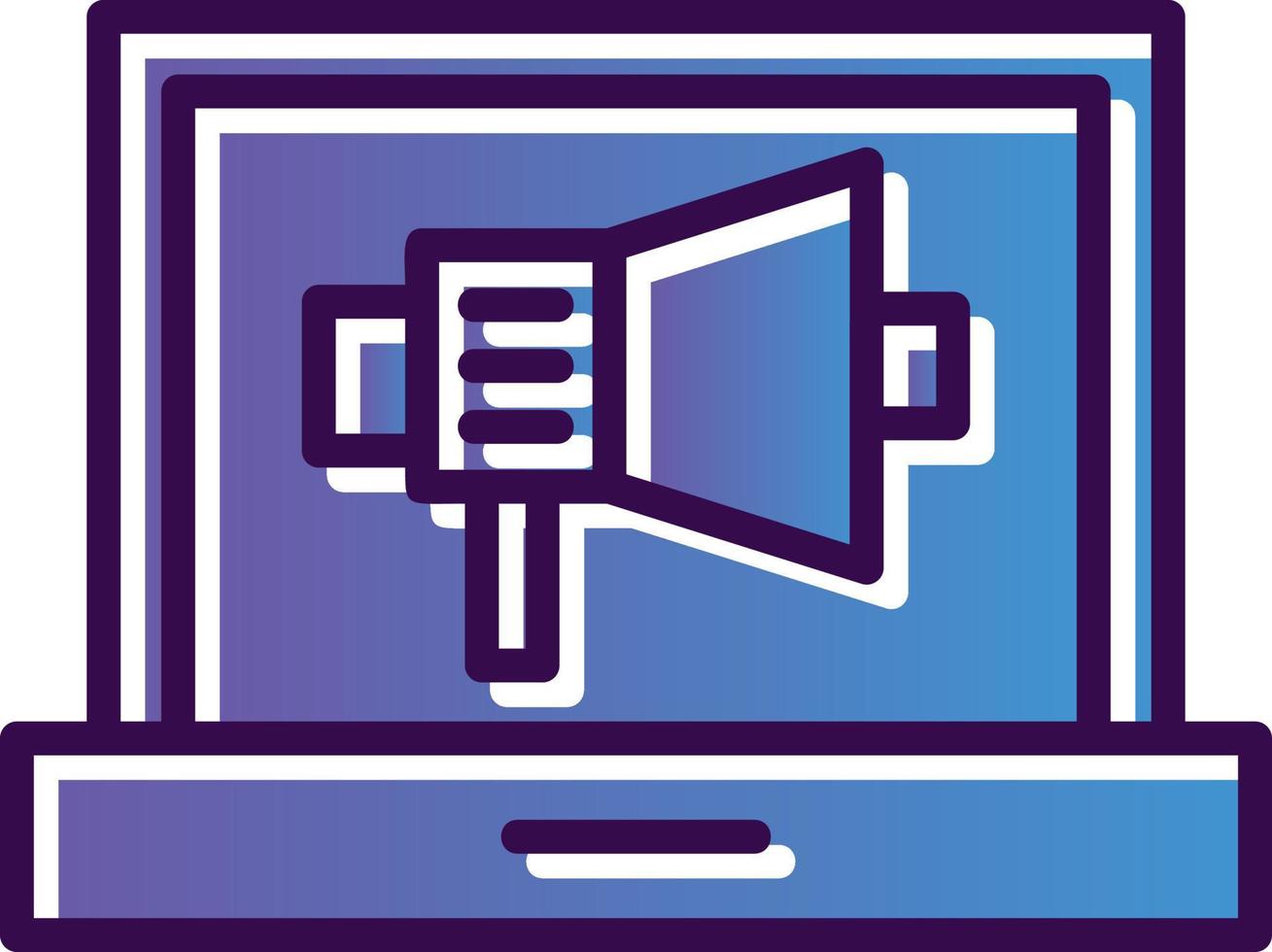Online Pr Vector Icon Design