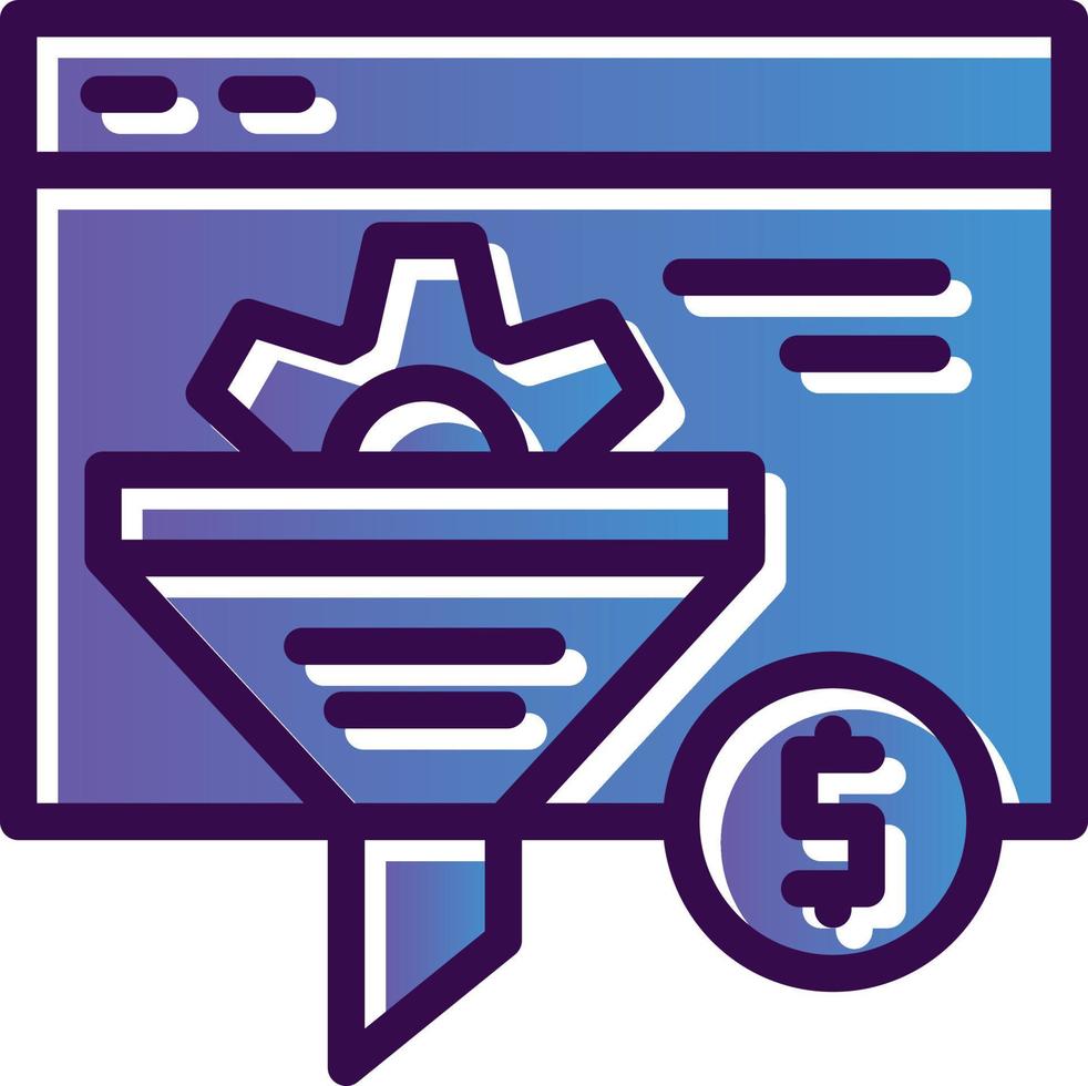 Conversion Rate Vector Icon Design